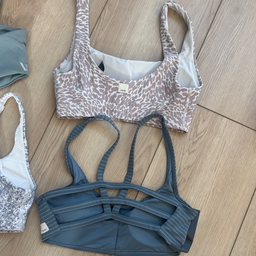 Vuori Sports Bra Collection - Green, Beige, Blue, Gray - Picture 8 of 8